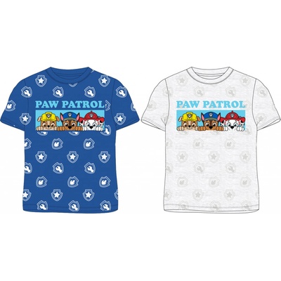 Paw Patrol tlapková patrola chlapecké tričko Paw Patrol 52022262 šedý melír
