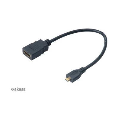 AKASA - HDMI na mikro HDMI adaptér - 25 cm - AK-CBHD09-25BK – Zboží Živě