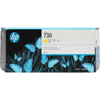 HP 738 Yellow (676M8A)