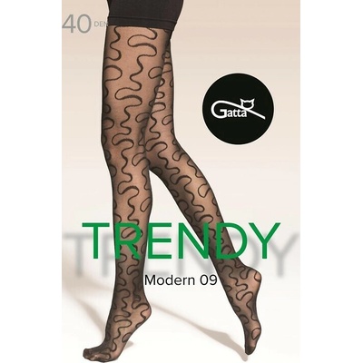 Gatta punčochové kalhoty Modern 09 40 DEN černá