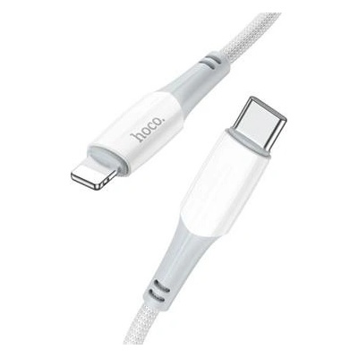 Hoco X70 Ferry, USB-C/Lightning PD, PD20W, 1m, bílý