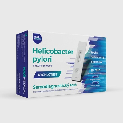 Test4Body Helicobacter pylori samodiagnostický rychlotest z krve