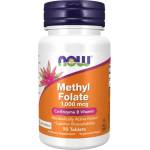 NOW Methyl Folate 1000 mcg [90 Таблетки]
