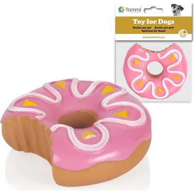Tommi donut s ružovou polevou 10 cm