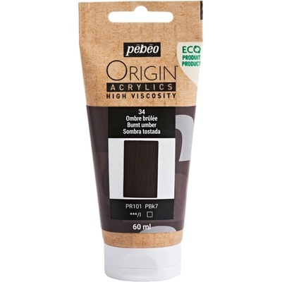 Pébéo Origin АКРИЛНА боя Burnt Umber 60 ml 1 бр (817034)