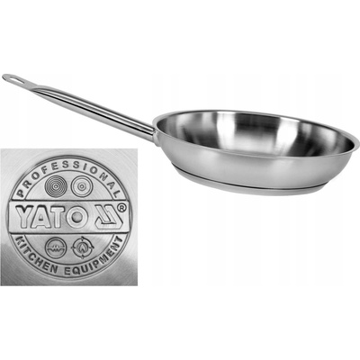 YATO Nerezová pánev 24 cm z nerezové oceli YG-00101