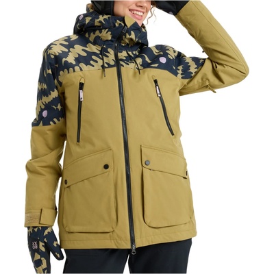 Roxy Дамско ски яке Roxy Women's Stated Ski jacket - Fennel Seed Big Flower - размер XS (104-6334-0111)