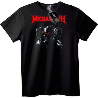 NOONEBRAND Тениска Megadeth Роботично Изкуство - 2XL, Black