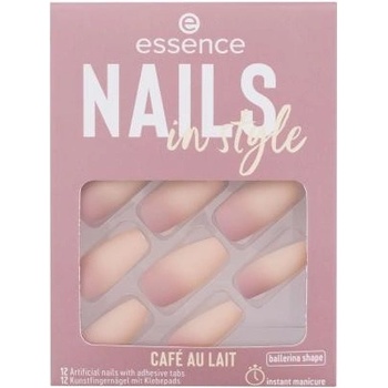 Essence Nails In Style umělé nehty 16 Café Au Lait 12 ks