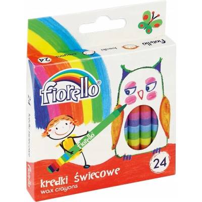 Fiorello voskové pastelky 24 ks