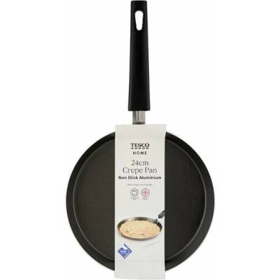 Tesco Home Hliníková pánev na palačinky 24 cm