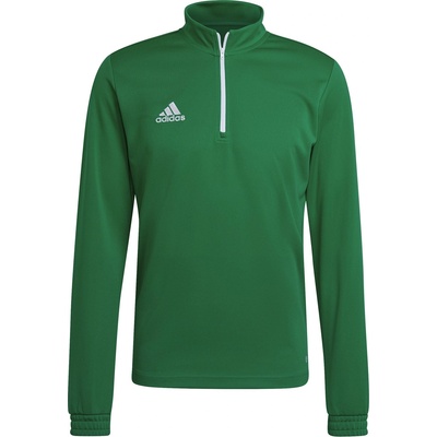 Adidas Men's 1/4 Zip Fleece - Green/White