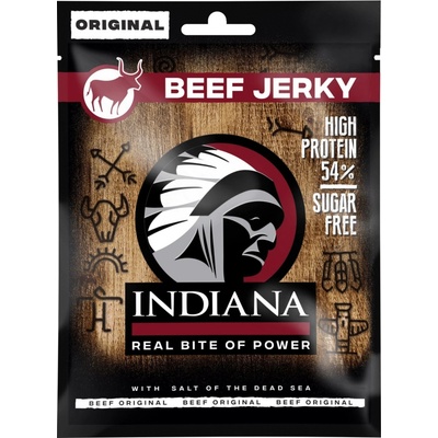 Indiana Jerky Original Sušené maso hovězí natural 25 g