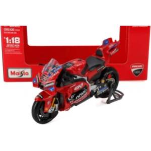 Maisto Модели на автомобили и мотоциклети модел 1/18 Ducati MotoGP GP25 - Francesco Bagnaia #63 - 1: 18 (TRS8929-3935)