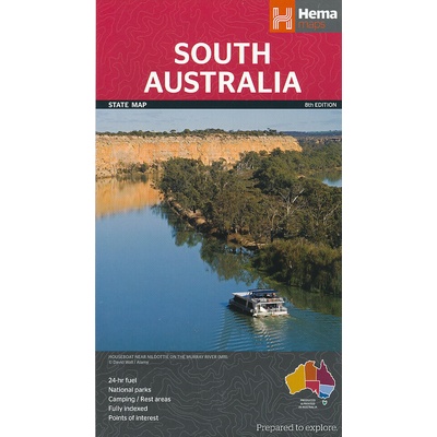 mapa South Australia state 1:1,7 mil. HEMA