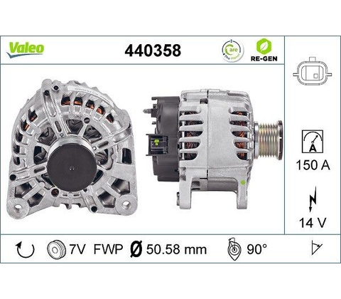 Alternátor VALEO 440358