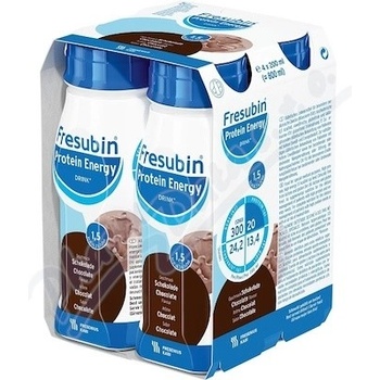 FRESUBIN PROTEIN ENERGY DRINK ČOKOLÁDA POR SOL 4X200ML