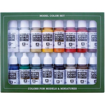 Vallejo Model Color 16 color Set 70149 Napoleonic Colors (16) – Zboží Dáma
