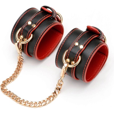 SuperLove Premium Handcuffs Black-Red