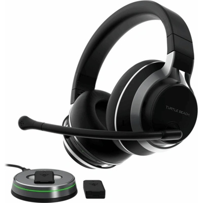 Гейминг слушалки Turtle Beach - Stealth Pro, Xbox, PS, Switch, mobile, безжични, черни (TBS-2360-02)