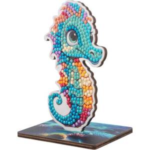 Craft Buddy Комплект за диамантена бродерия, Craft Buddy, Crystal Art Buddies, Водно конче, 7 части