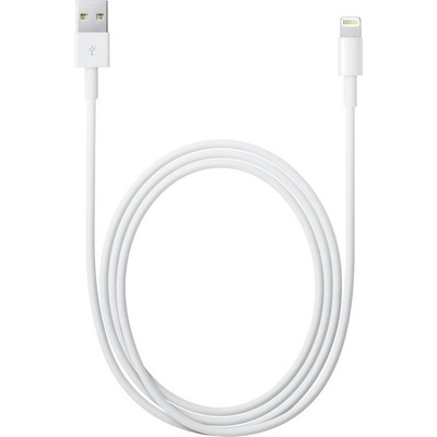 Apple Lightning to USB Cable 1m. - оригинален USB кабел за iPhone, iPad и iPod (1 метър) (bulk) (reconditioned) (D64592)