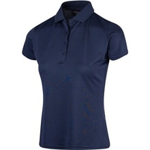 Island Green Dámské golfové triko Micro Pique Navy Modrá