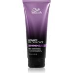 Wella Ultimate Color Blonde Conditioner хидратиращ балсам, неутрализиращ жълтеникавите оттенъци за изрусена коса, коса с кичури със студени руси нюанси 200ml