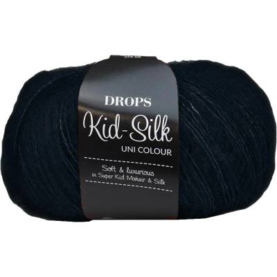 Drops Kid-Silk 65 tmavá navy
