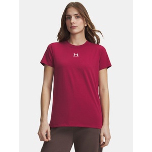 Under Armour Дамска тениска Under Armour UA Rival Core SS Under Armour | Cherven | ЖЕНИ | XS