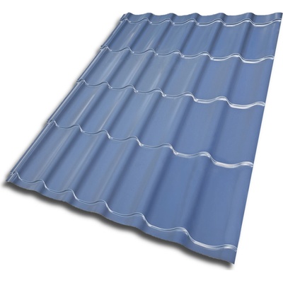 Blachotrapez Kingas Eco Plus 0,5 x 1195 x 1530 mm Polyester Standard antracit 1 ks