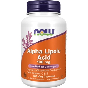NOW Alpha Lipoic Acid 100 mg [120 капсули]