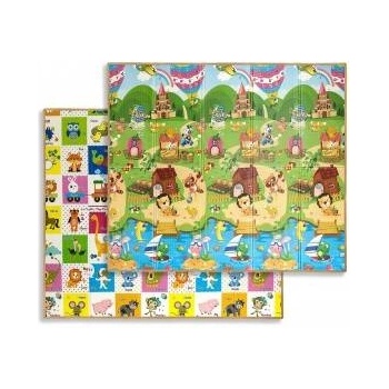 Milly Mally Mata piankowa składana Play Colourful Animals T1