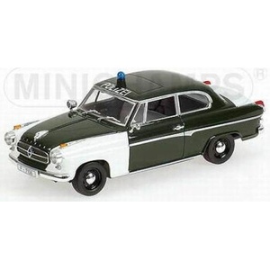 MINICHAMPS 1: 43 borgward isabella 1958 ПОЛИЦИЯ ФРАНКФУРТ