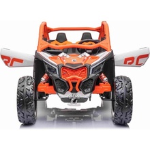 Mamido Elektrické autíčko Buggy Maverick Can-Am 2x24V 4x200W EVA oranžová