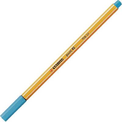 Тънкописец Stabilo - Point 88, 0.4 mm, Светлосин (ST88/31)