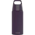 SIGG - Insulated drinking bottle - Shield Therm One Nocturne thermos bottle - carbonated drinks - leak-proof - dishwasher safe - BPA-free - 90% recycled stainless steel - dark purple - 0.5L - 6022.50