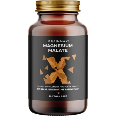 BrainMax Magnesium Malate 90 rostlinných kapslí