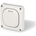 SCAME Еднополюсен ключ за скрит монтаж IP 66, серия Protecta, Scame (137.3011)