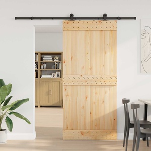 vidaXL Преплъзваща се врата NARVIK 95 x 210 см (213, 5 см) (3445273)