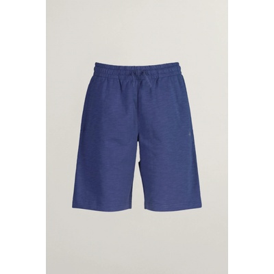 GANT SHIELD cotton SLUB shorts DUSTY NAVY