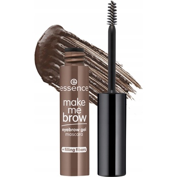 Essence Make Me Brow Eyebrow Gel gelová riasenka na obočí 02 Browny Brows 3,8 ml