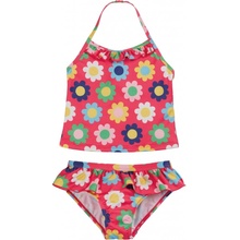 Dívčí plavky Tankini dvoudílné Květiny Frugi