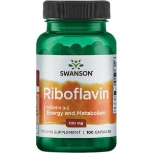 Swanson Vitamin B-2 / Riboflavin 100 mg [100 капсули]