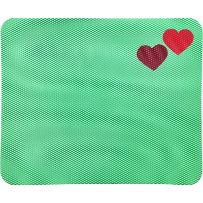 Vylen Barevná nástěnka se srdíčkem Zelená 660 x 805 mm
