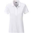 James & Nicholson polokošeľa z biobavlny 8009 biela