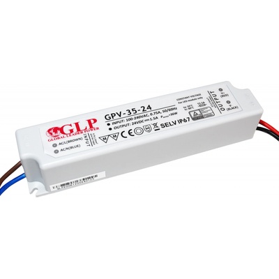 GPV, 35W LED zdroj GPV-35-24, 1,5A, 24V