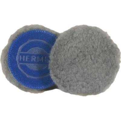 Hermes 6217122 Leštící kotouč 80 mm, barva šedá, velur, z ovčího rouna
