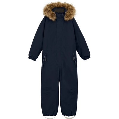 Color Kids Детска грейка Color Kids Kid's Coverall with Fake Fur Overall - Total Eclipse - размер 104 (EU) (702-4527-0413)
