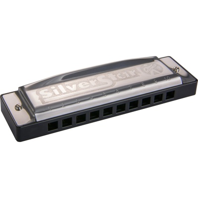 Hohner Silver Star A-Richter Диатонична устна хармоника (M5042106)